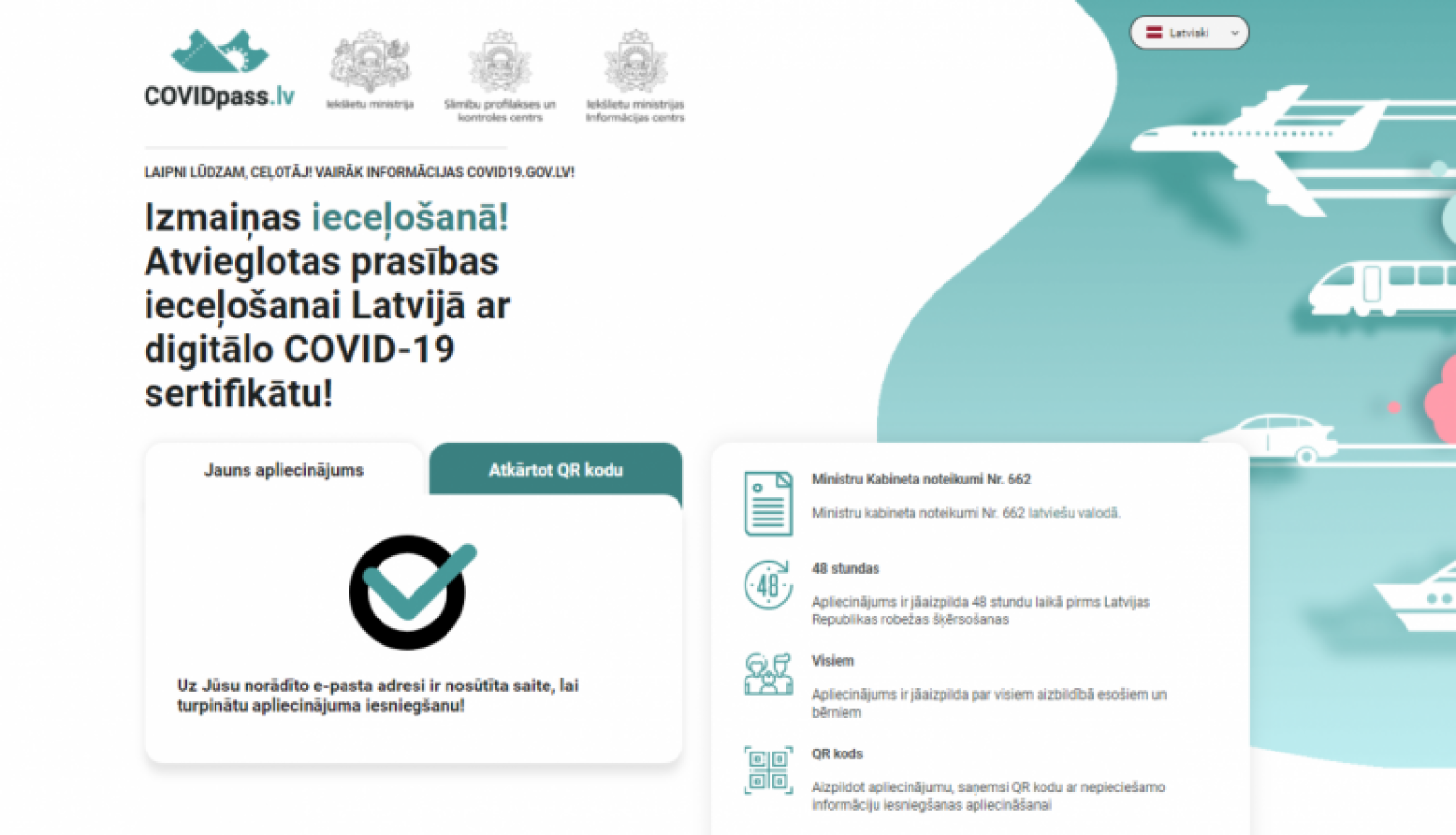 FOTO: Covidpass.lv