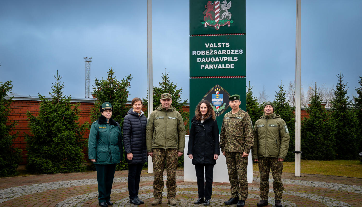 FOTO: Tiesībsardze ar robežsargiem