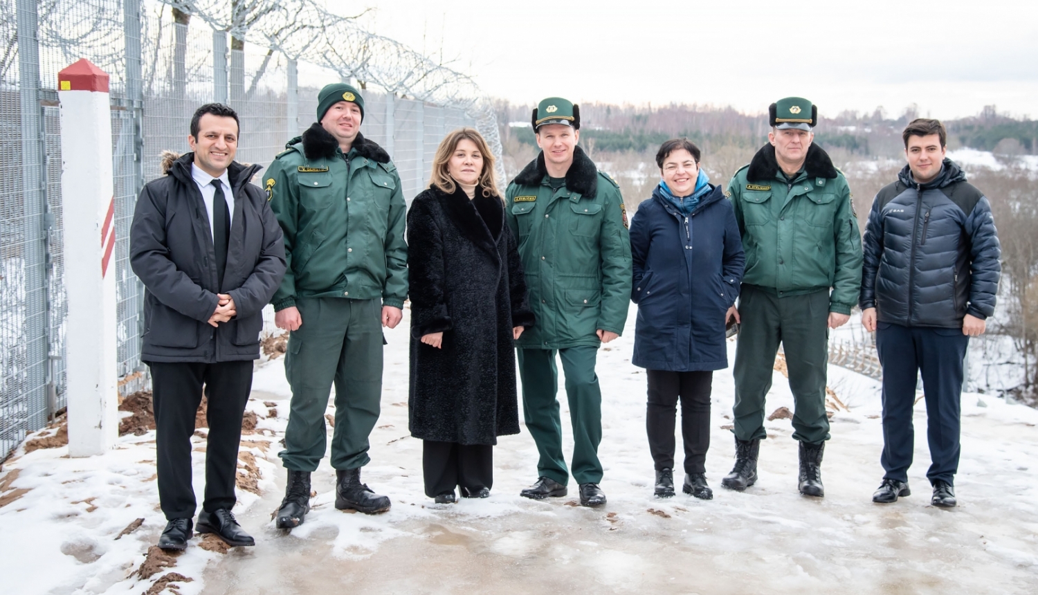 FOTO: Turcijas delegācijas vizīte VRS Daugavpils pārvaldē
