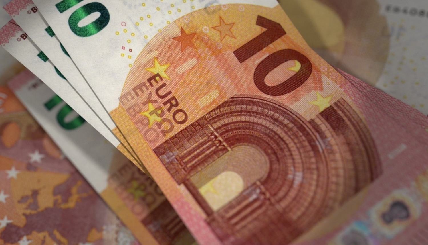 FOTO: 10 eiro banknote