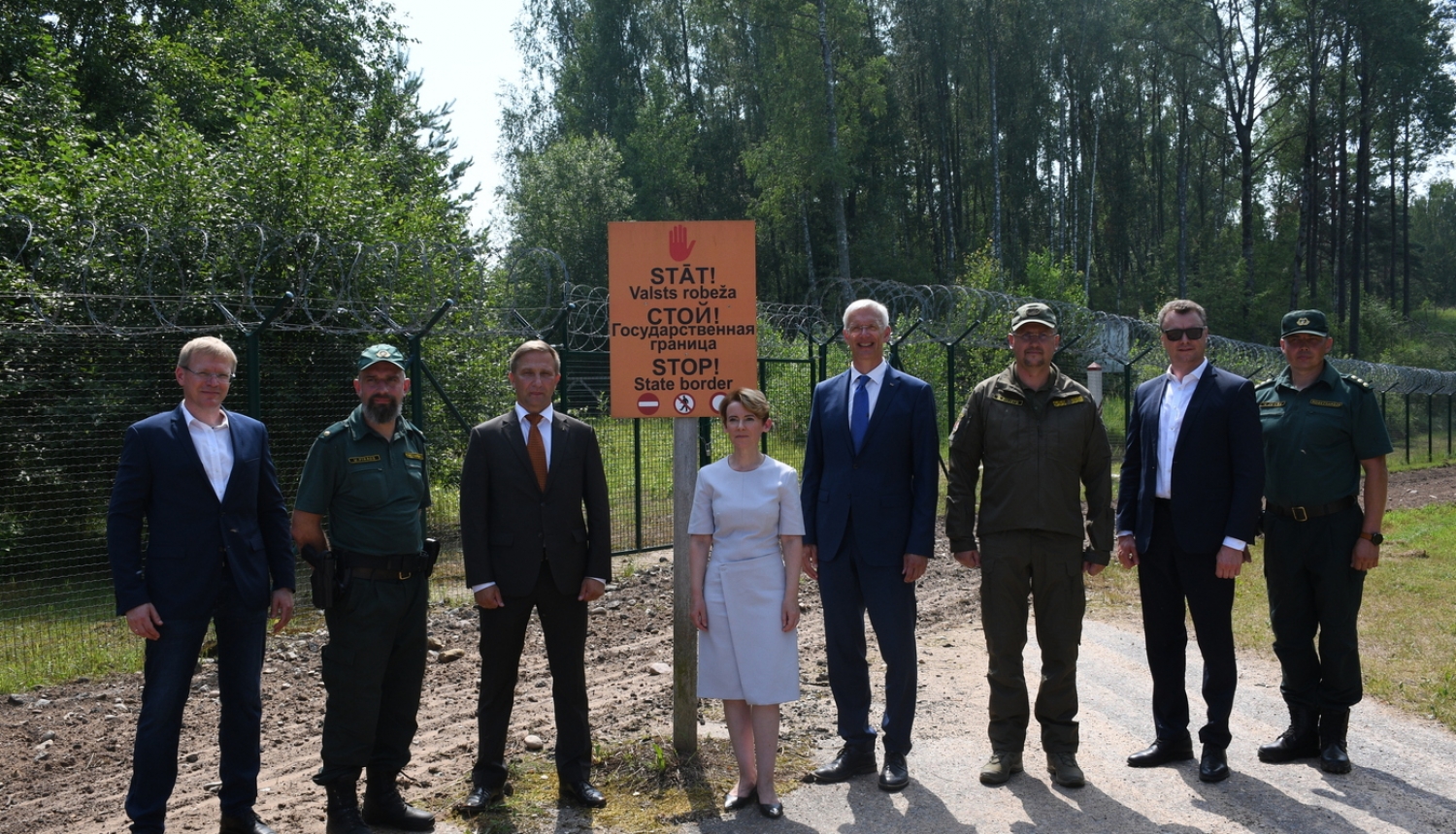 FOTO: Robežas apmeklējums