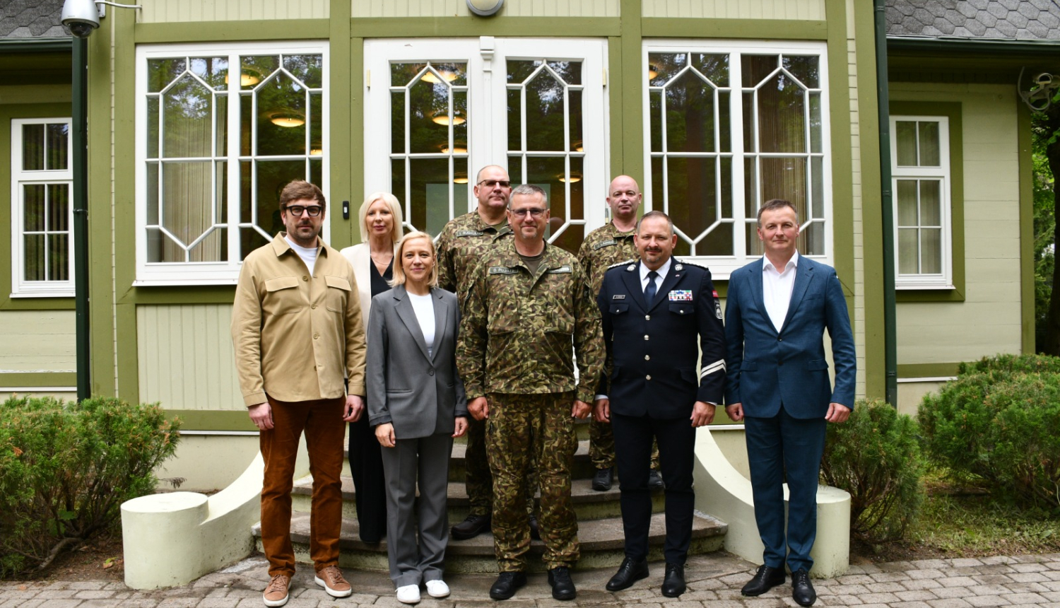 FOTO: Sadarbības vadības sēdes dalībnieki