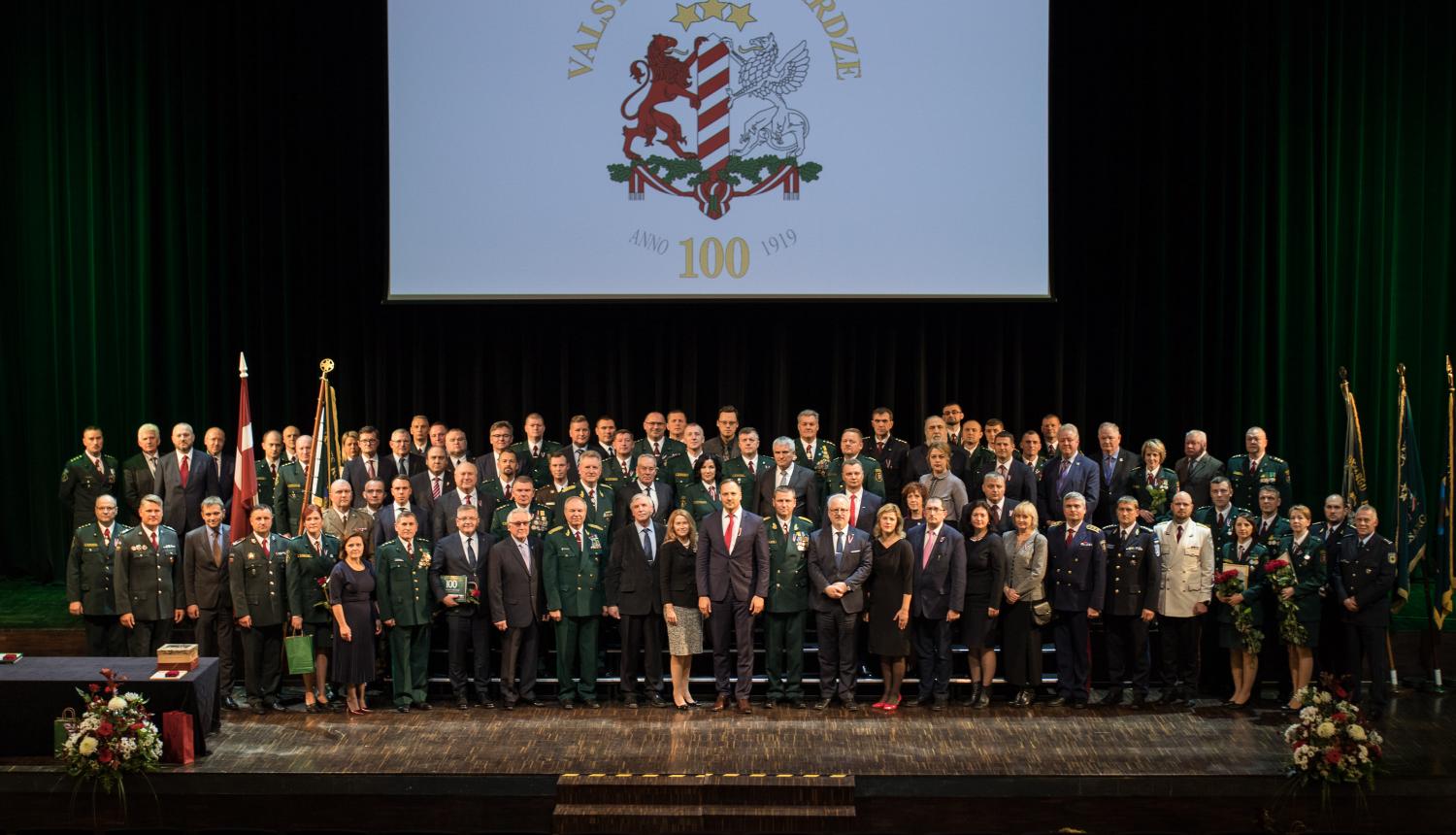 FOTO: VRS 100. gadadienas kopbilde