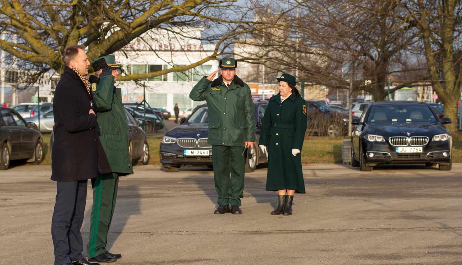 FOTO: Jauno VRS helikopteru un kuteru svinīgais pasākums