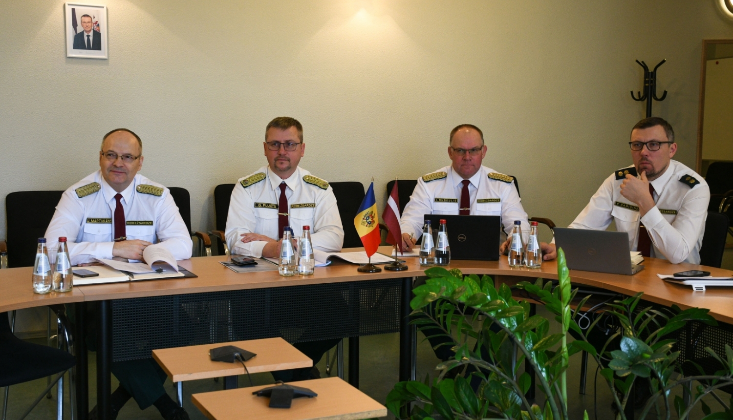 FOTO: VRS vadība piedalās Latvijas Moldovas sadarbības sanāksmē