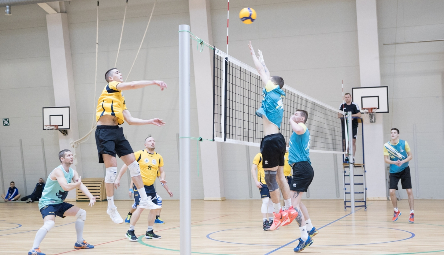 FOTO: Valsts robežsardzes čempionāta volejbola sacensības