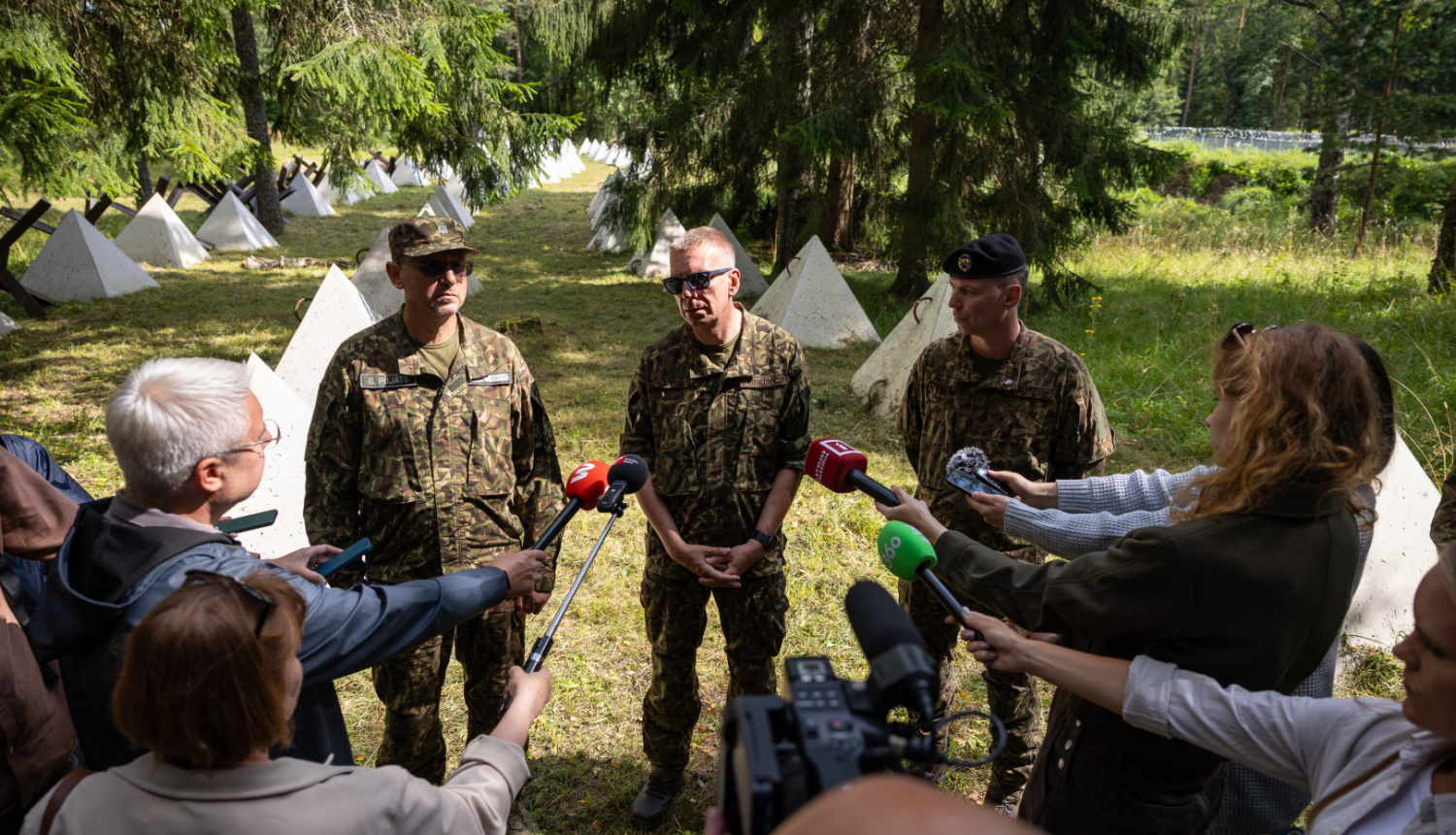 FOTO: VRS priekšnieks un Valsts prezidents