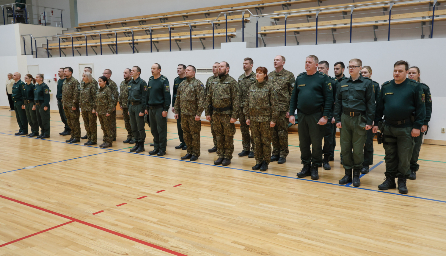 FOTO: Šaušanas sacensību dalībnieki