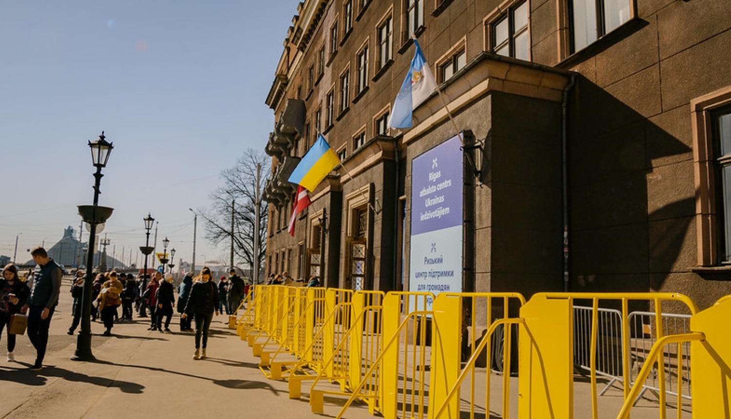 FOTO: Atbalsta centrs Kaļķu ielā