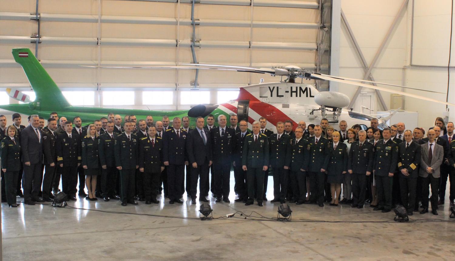 Foto : Valsts robežsardzes Aviācijas pārvaldes 10. gada diena