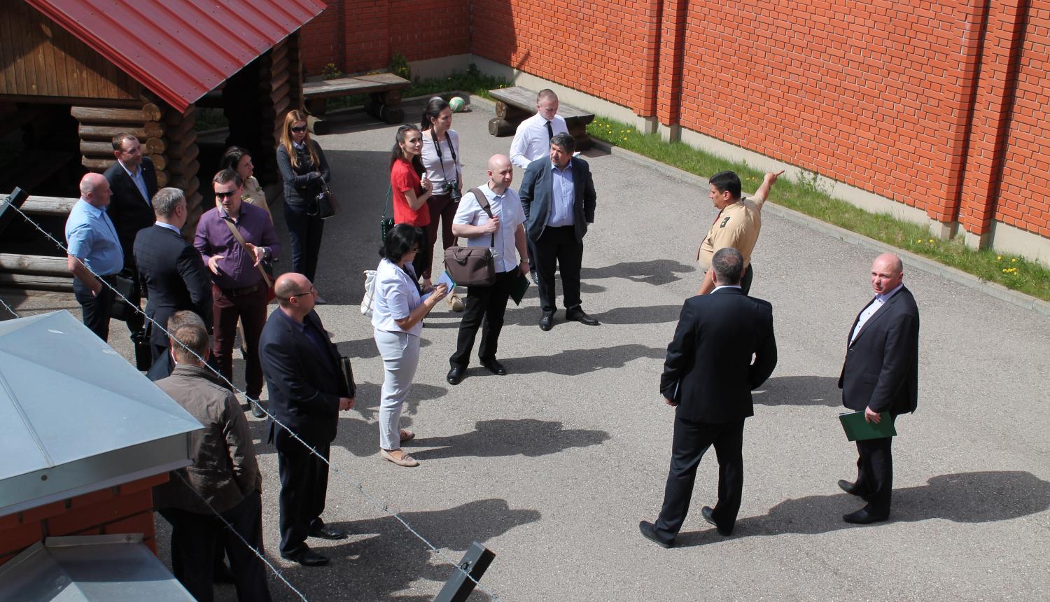 Foto: Baltkrievijas pārstāvju vizīte Valsts robežsardzes Daugavpils pārvaldē