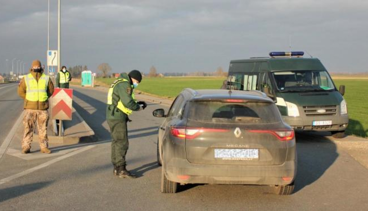 FOTO: Covidpass pārbaude