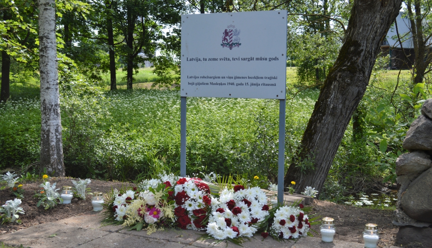 Norisinājās Masļenku traģēdijas piemiņas pasākums