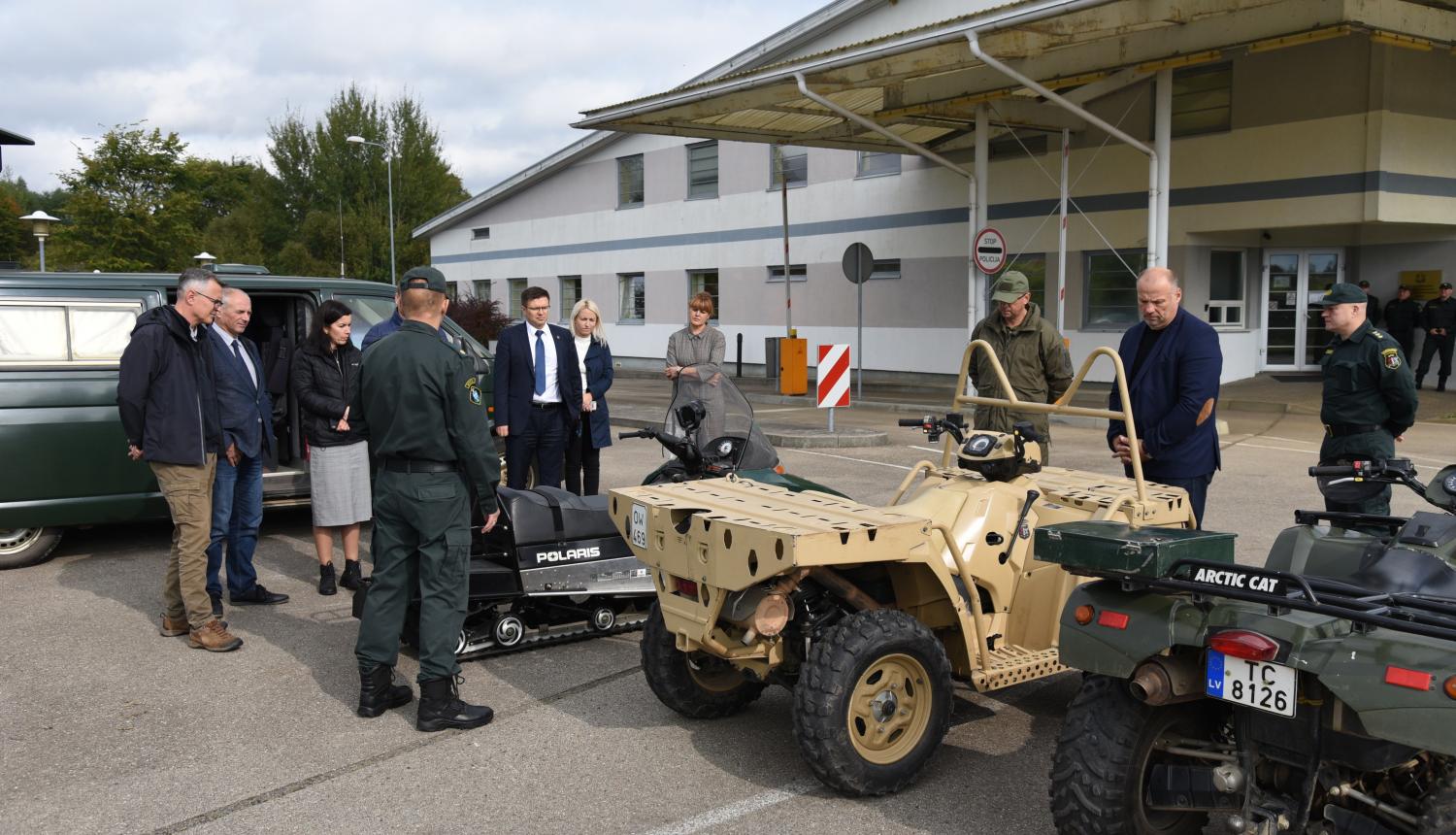 FOTO: Vizīte Daugavpils pārvaldē