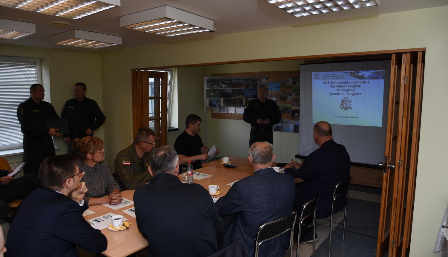 FOTO: Vizīte Daugavpils pārvaldē