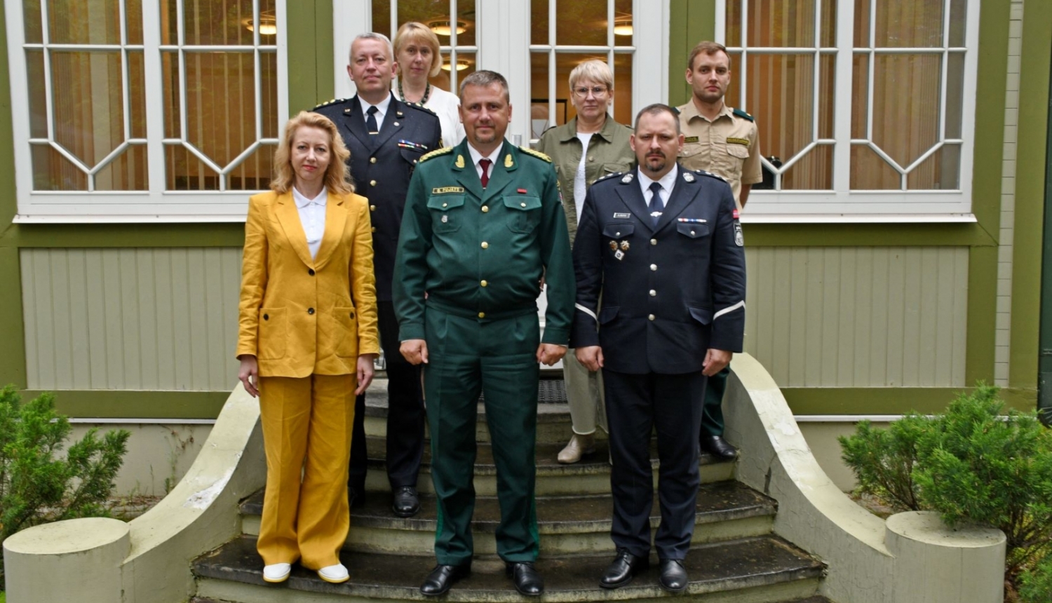 Tikās par valsts robežas drošību atbildīgo iestāžu vadība