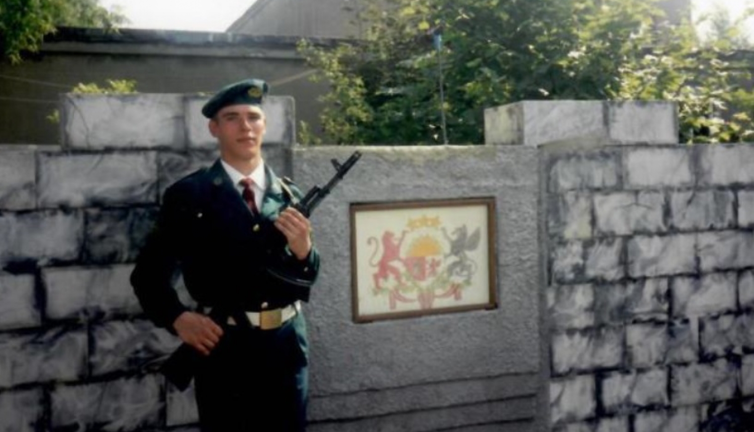 FOTO: Robežsargs Edgars Rings