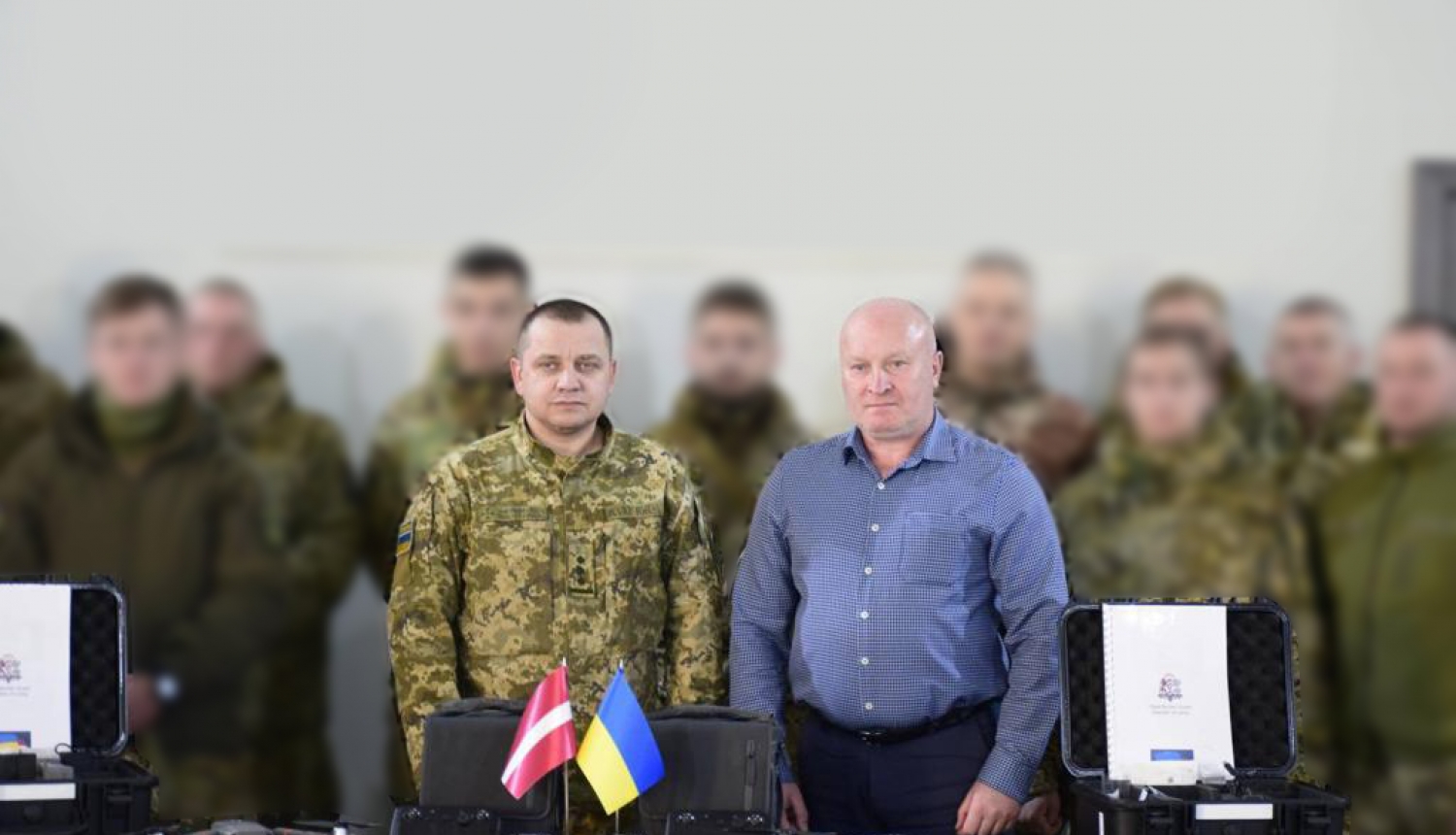 Valsts robežsardzes ekspertu vizīte Ukrainas Valsts Robežsardzes dienesta Galvenajā mācību centrā.