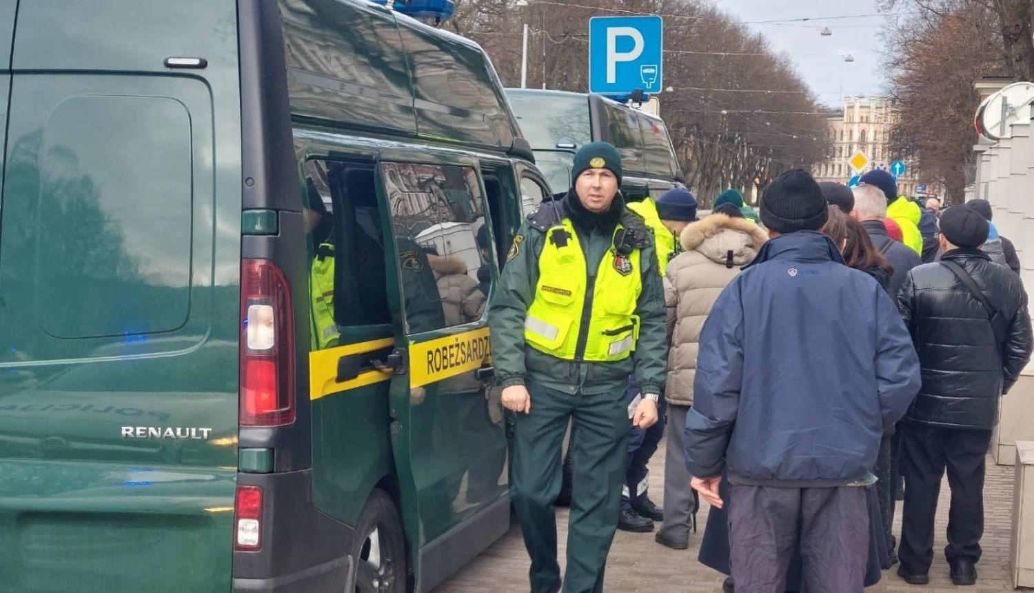 FOTO: Robežsargs veic dienesta pienākumus