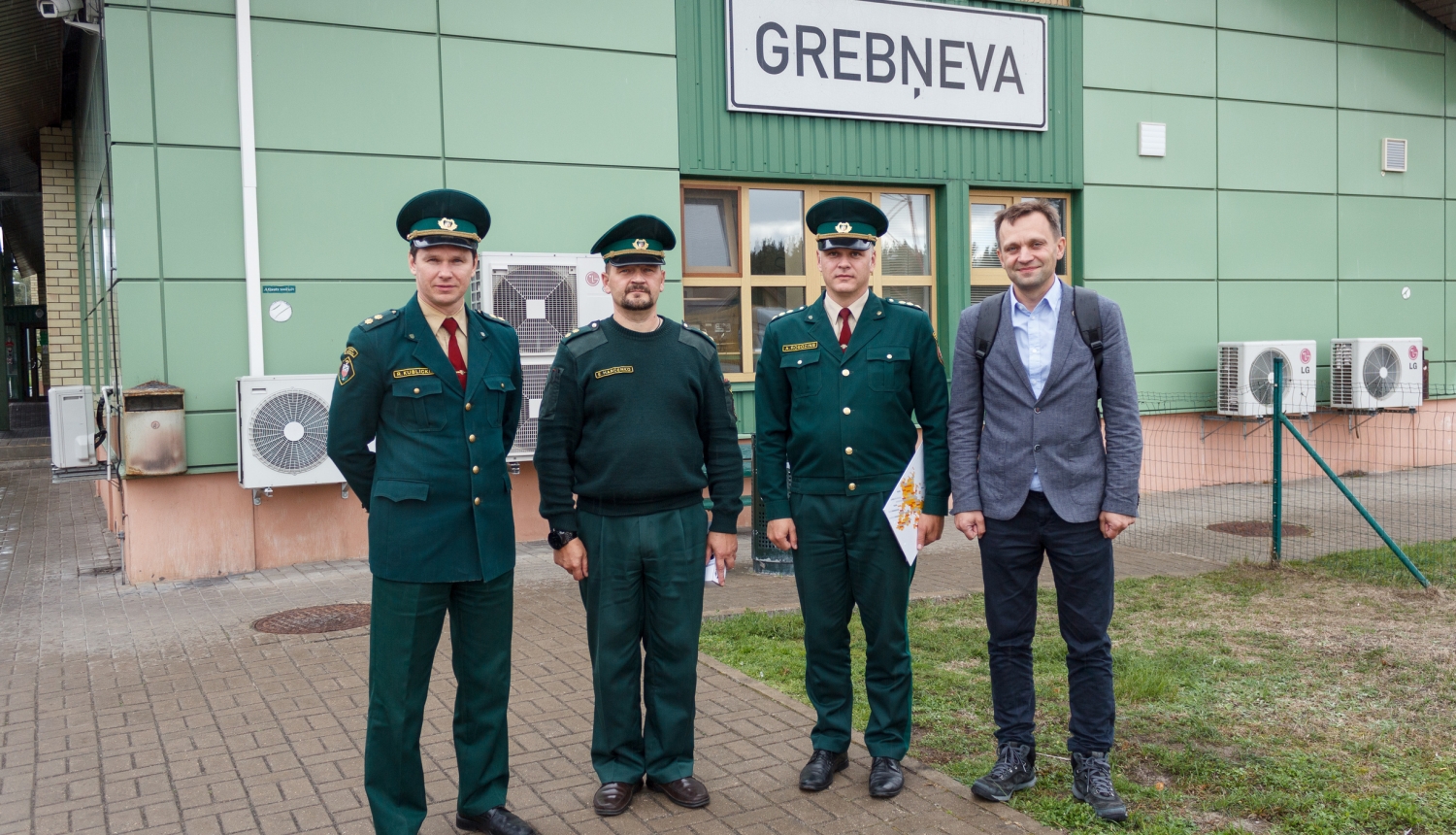 FOTO: Frontex aģentūras sadarbības koordinators apmeklē Latvijas – Krievijas ārējo robežu