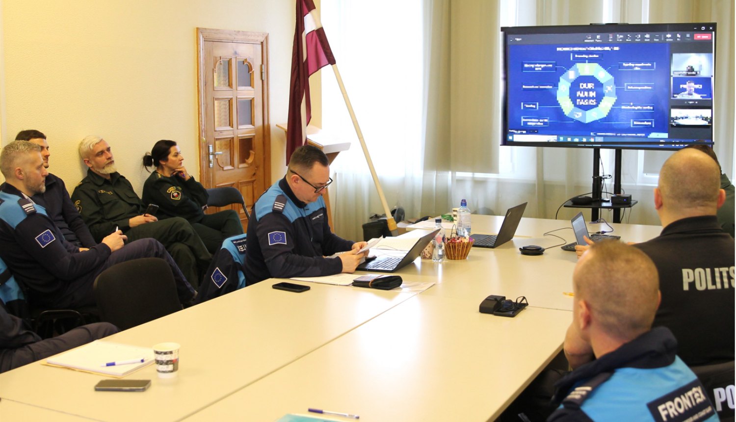 FOTO: Frontex dalībnieku sanāksme