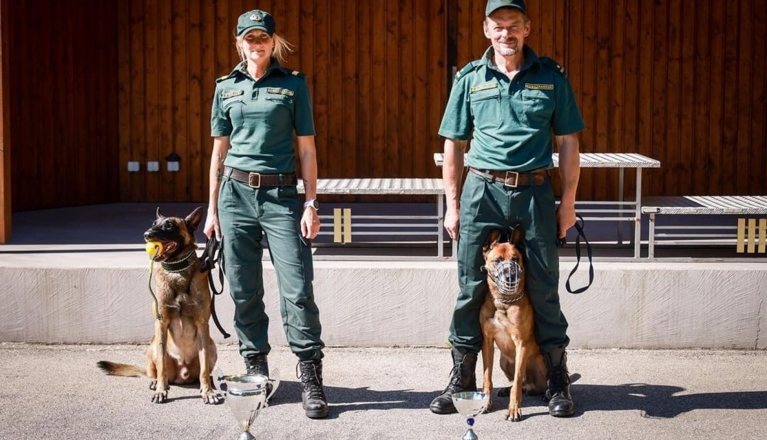 Valsts robežsardzes amatpersonu un dienesta suņu piedalīšanās dienesta suņu profesionālās meistarības sacensībās