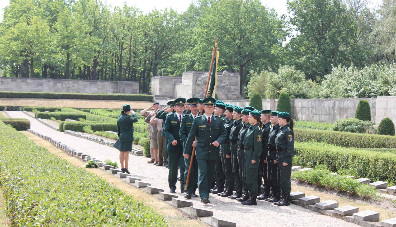 Foto: Ģenerālim L.Bolšeinam veltīts atceres pasākums