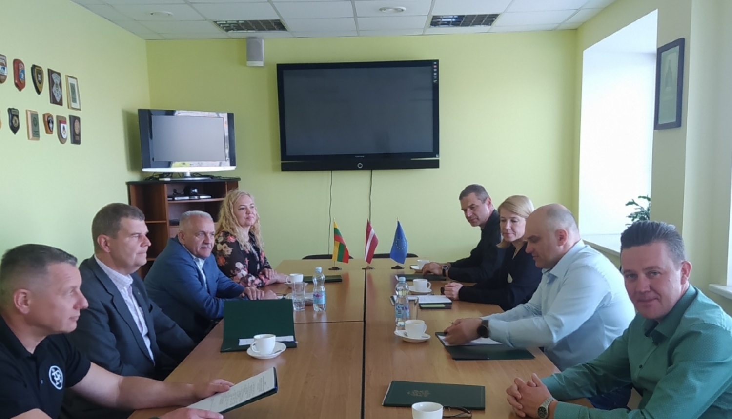 Tikās Latvijas un Lietuvas pilnvaroto robežas pārstāvji