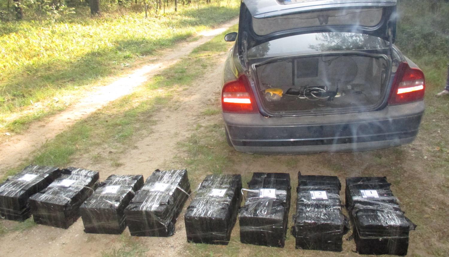 Foto: KOntrabandas cigaretes