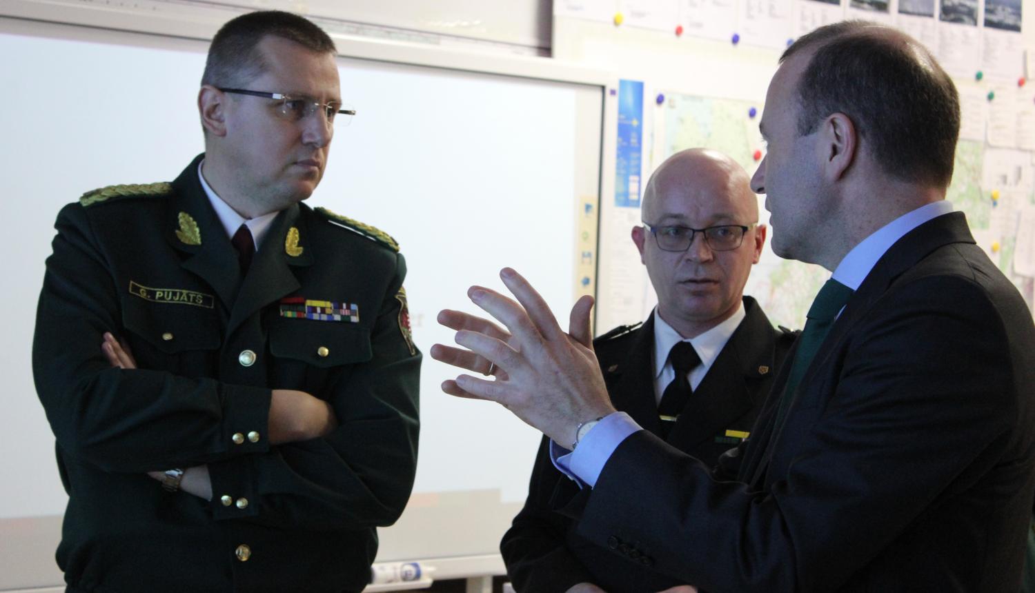 FOTO: Tikšanās ar Manfrēdu Vēberu