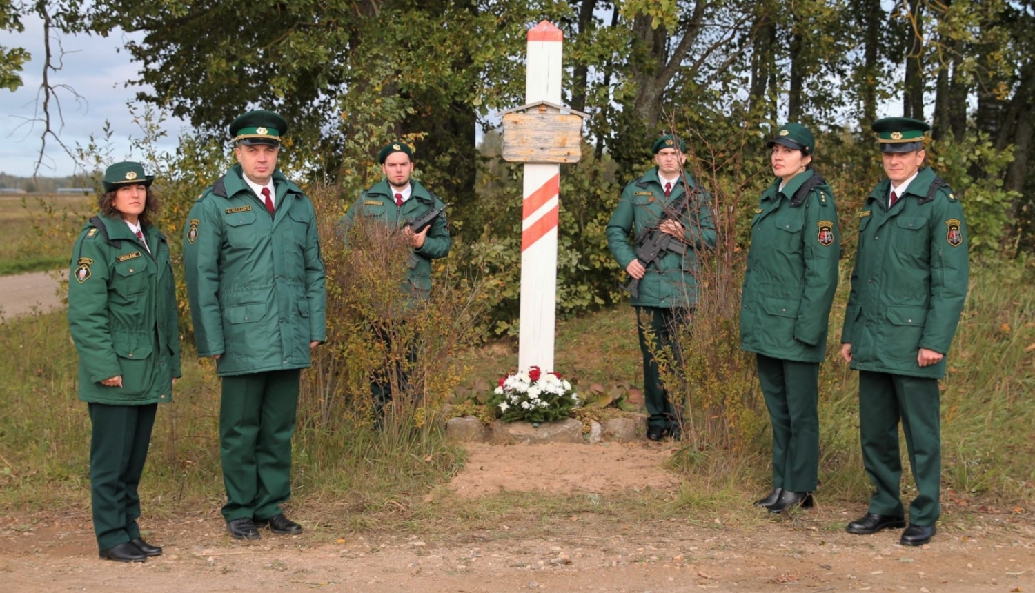 Norisinājās Robežsardzes sagrāves un represēto robežsargu piemiņai veltītie atceres pasākumi