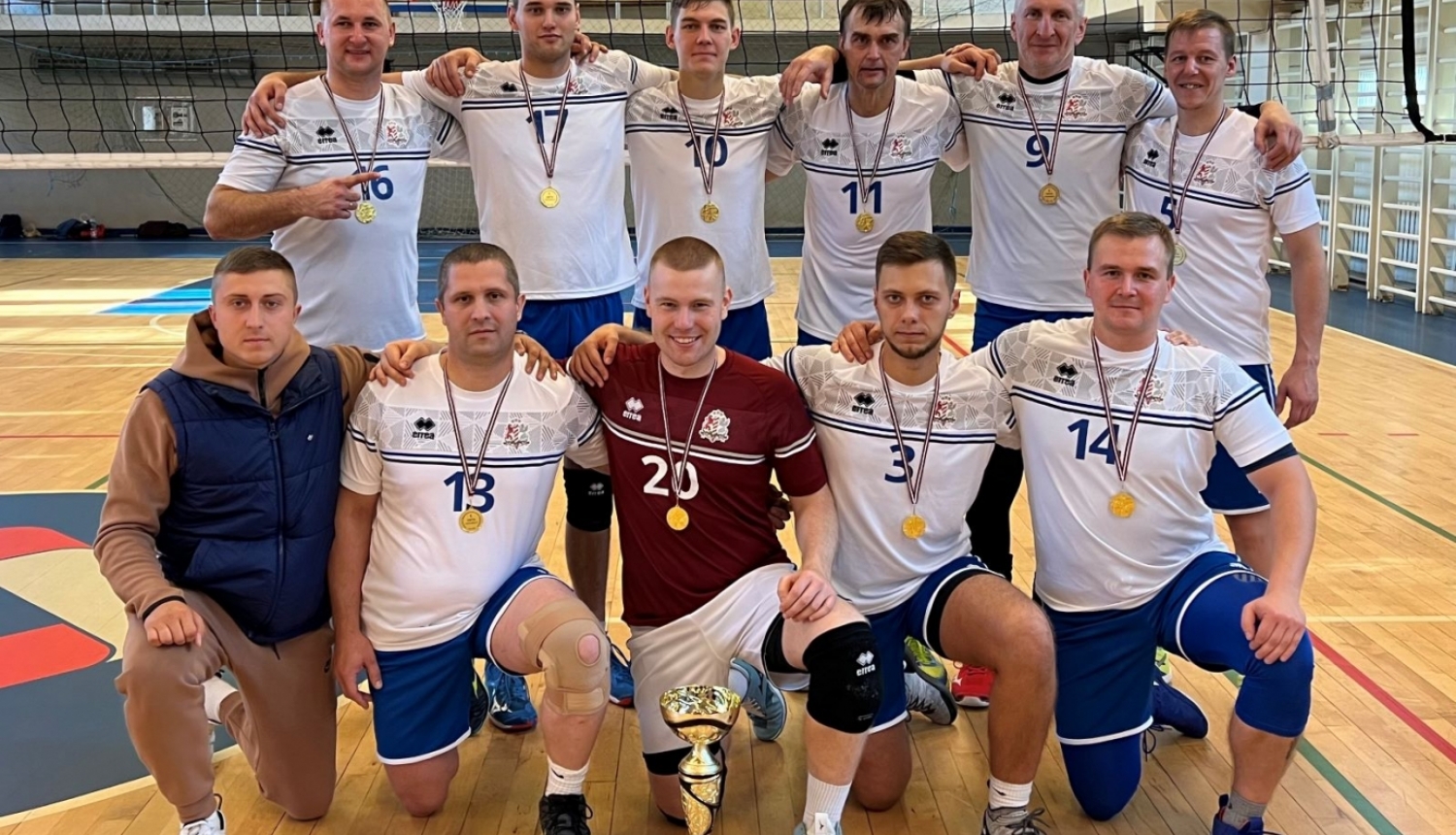 Noskaidrota labākā Iekšlietu ministrijas volejbola izlase