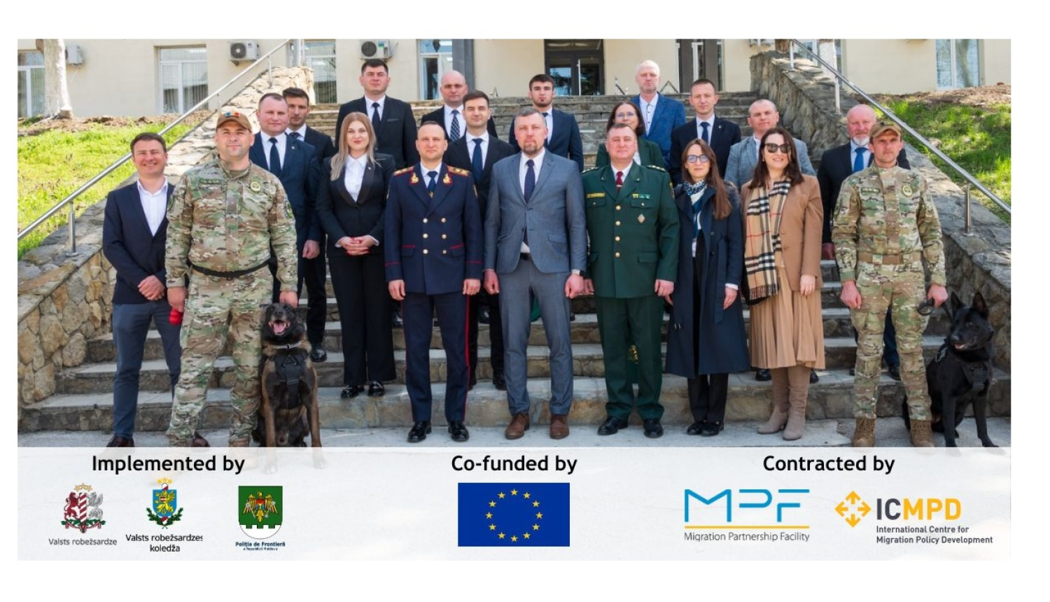 FOTO: Projekta dalībnieki