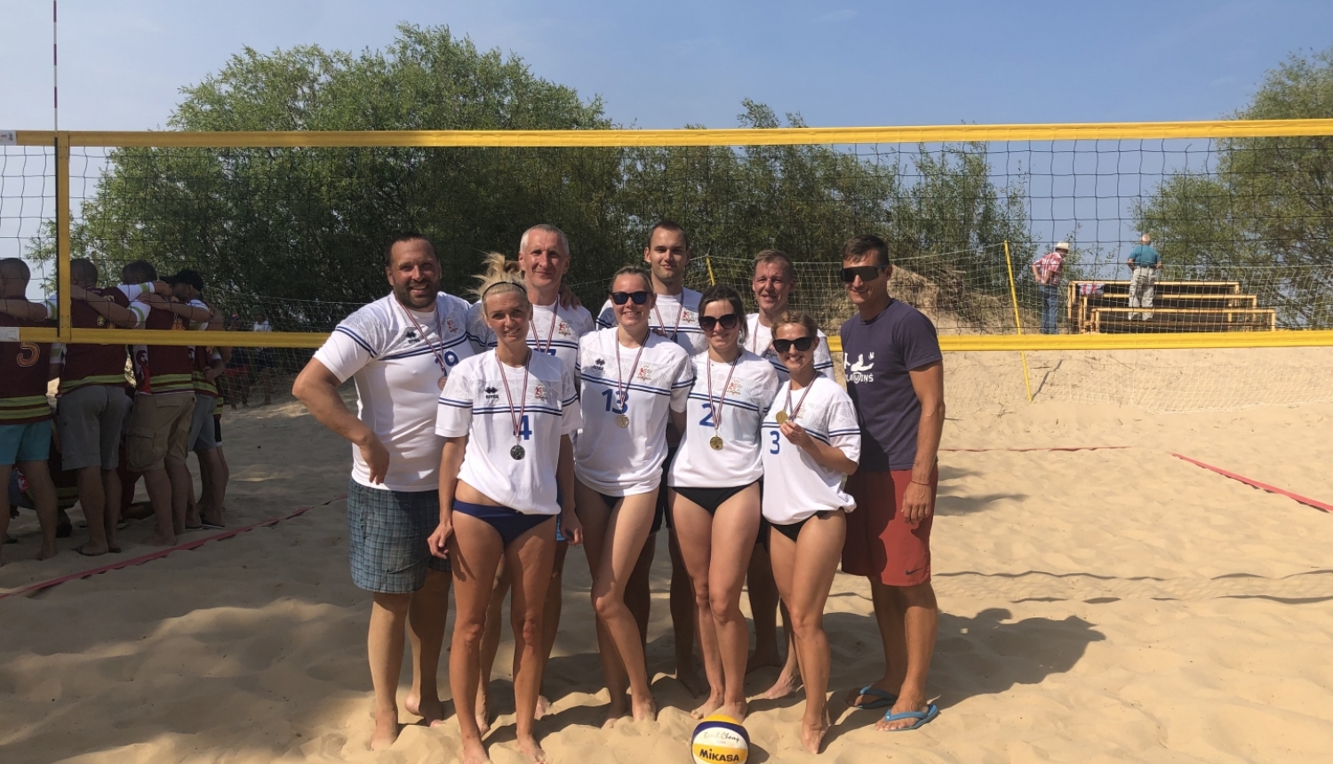 Robežsargi iegūst vairākas godalgas pludmales volejbolā
