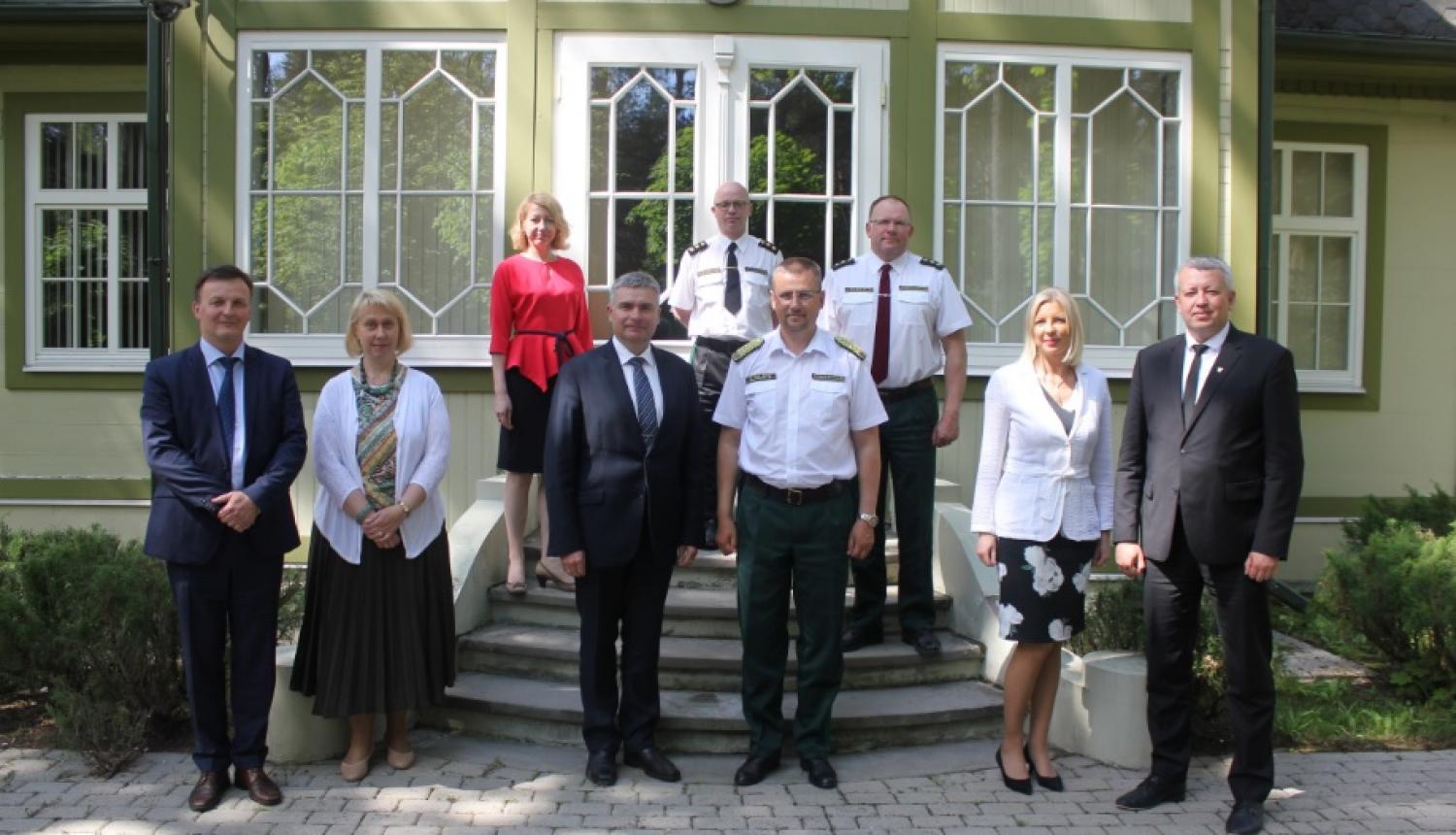 FOTO: Sadarbības vadības grupas sēde