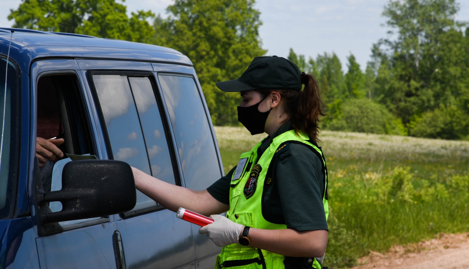 FOTO: Robežsargs dienestā