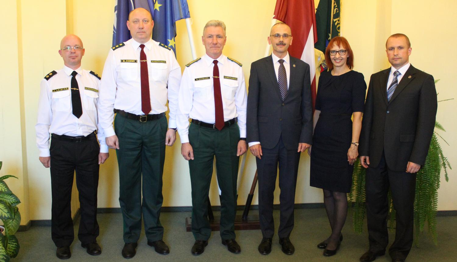 Foto : Latvijas un Polijas robežapsardzības iestāžu vadītāju tikšanās 