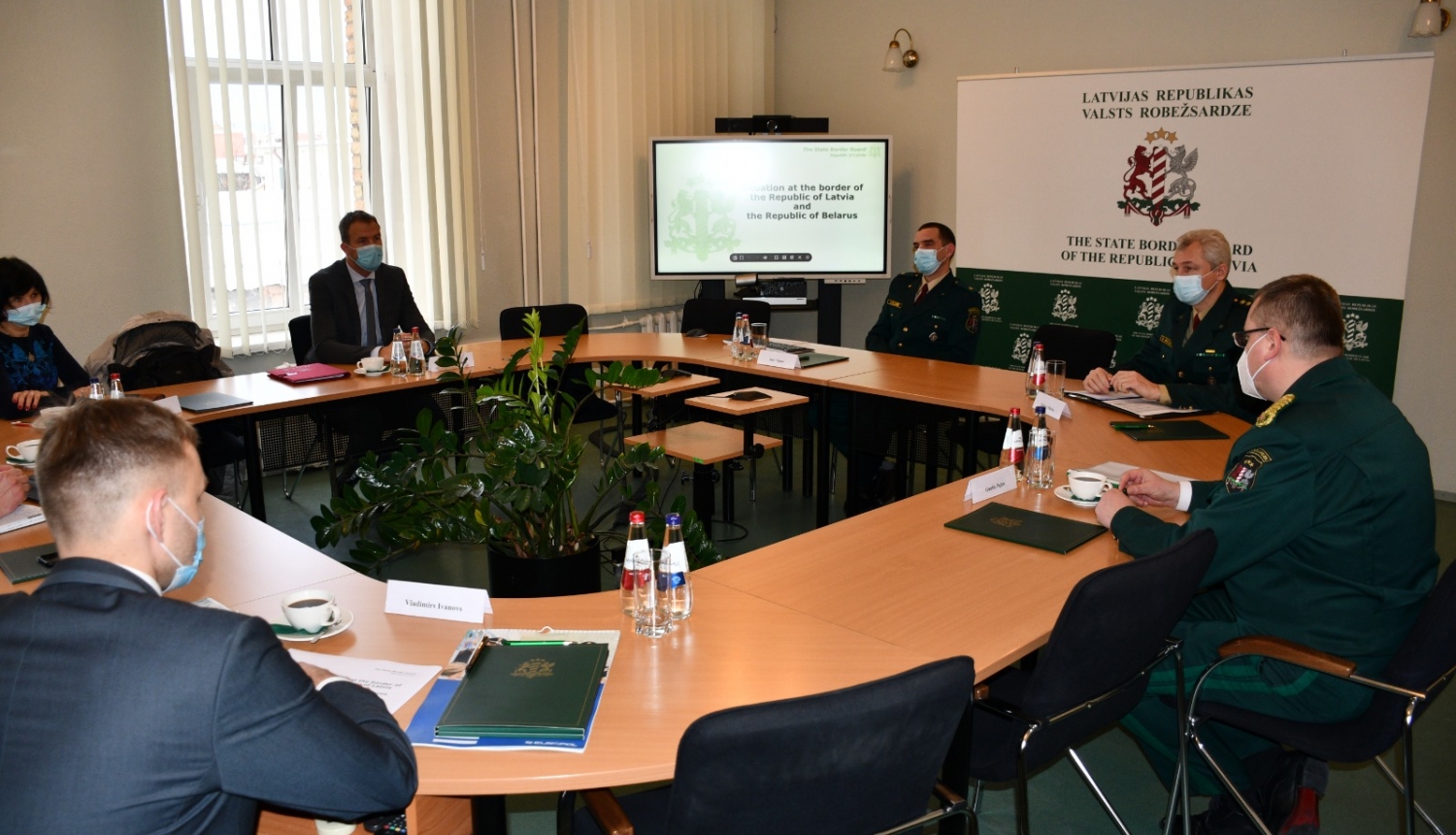 FOTO: Vizīte Galvenajā pārvaldē