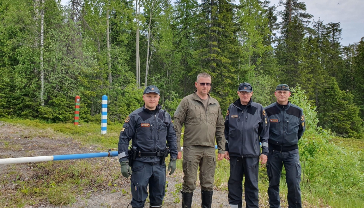 Tiekas Latvijas un Somijas robežapsardzības iestāžu vadītāji