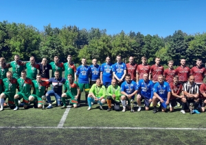 Iekšlietu ministrijas atklātā čempionāta futbola sacensībās uzvar Valsts robežsardzes komanda